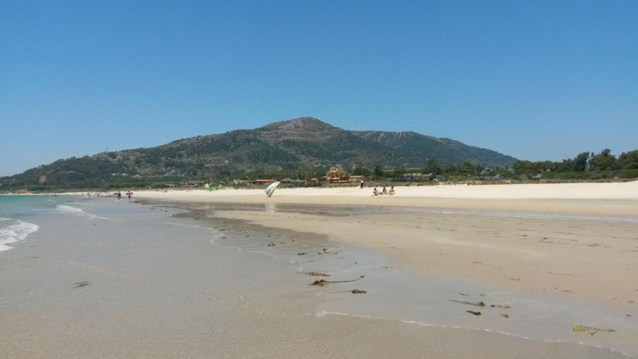 Tarifa-Blick Auf Afrika, Haus Am Meer, Haustiere Erlaubt Bagian luar foto